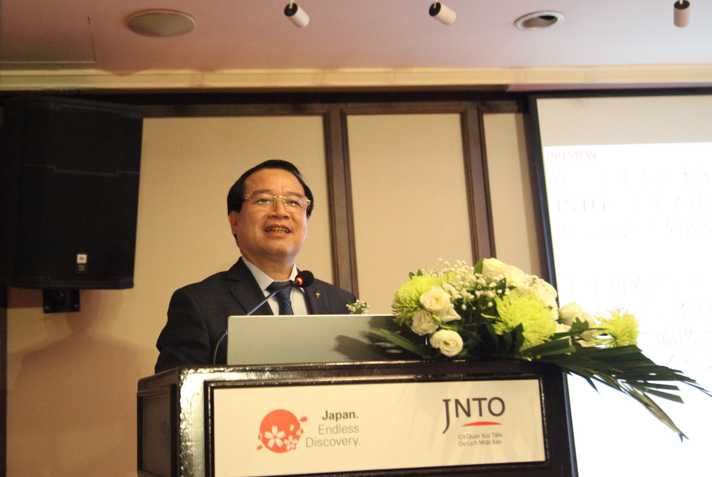 Phó Tổng cục trưởng TCDL Hà Văn Siêu phát biểu tại Hội thảo